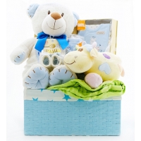 Baby Gift Basket Blue