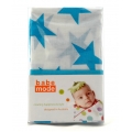 Muslin Wraps Blue Star