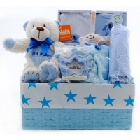 Baby Gift Basket Blue