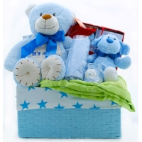 Baby Gift Basket Blue